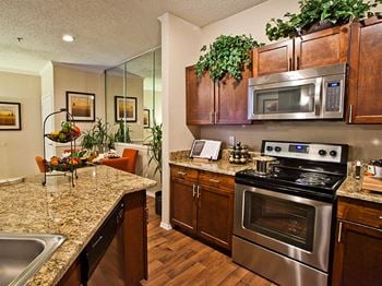 The courts at preston oaks apartment homes upgraded kitchen